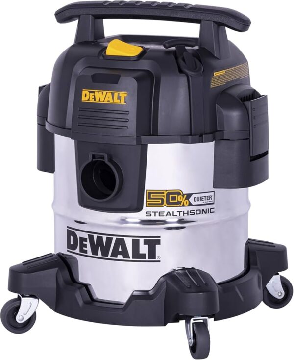 DeWalt 10 Gallon Quiet Poly Wet/Dry Vacuum