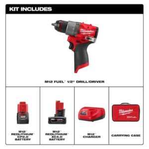 Milwaukee M12 Fuel 1/2″ Drill/Driver