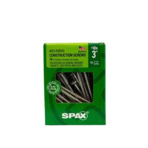 Spax #10 x 3″ Construction Screws (100 pack)